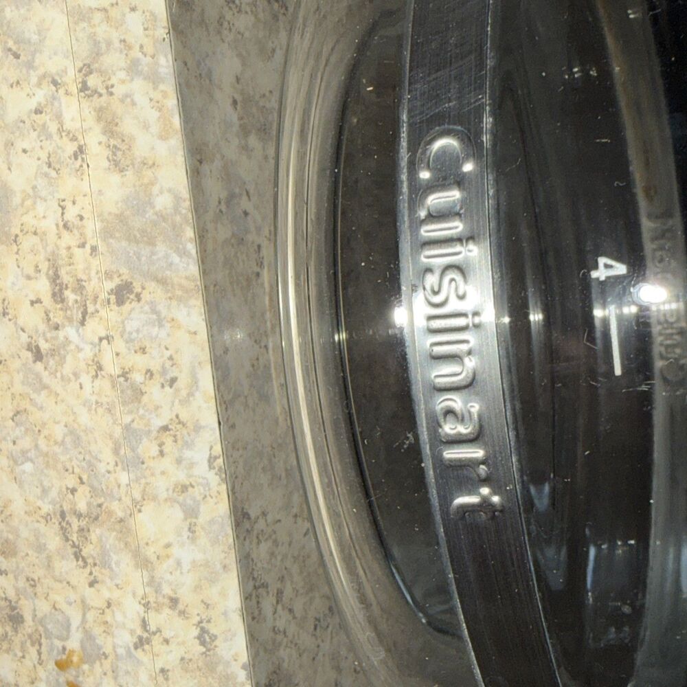 Cuisinart 12 Cup Coffee Maker Replacement Glass Carafe Black/ Lid - Picture 2 of 4
